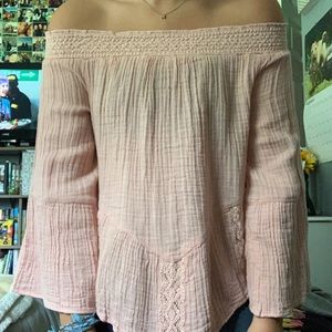 Never worn off the shoulder top